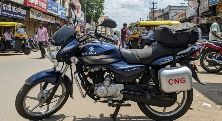 Bajaj Platina CNG Bike