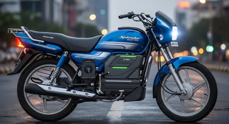 Hero Splendor Electric Bike