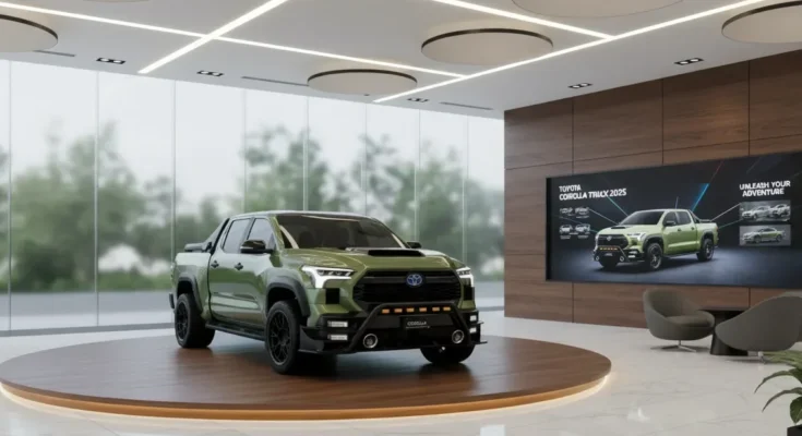 Toyota Corolla Pickup Truck 2025