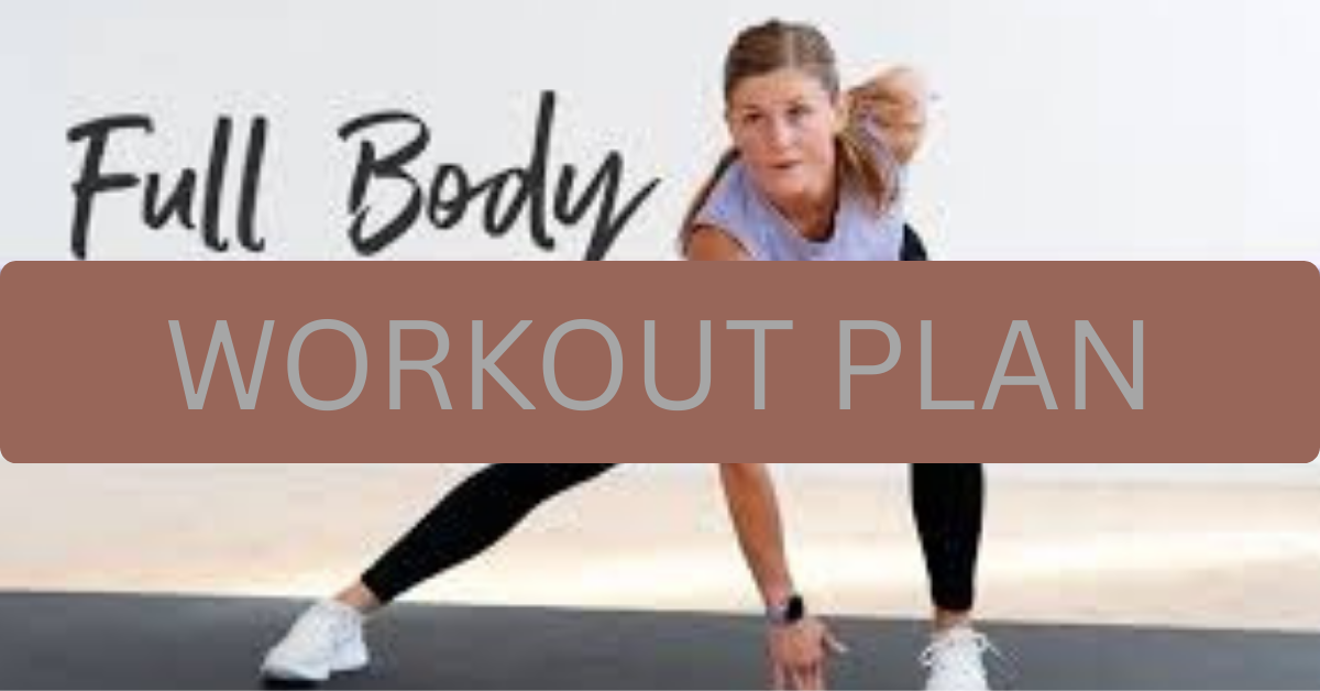 Full Body Workout Plan PDF Free Download